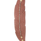 Pu Leather Fray Metal Bead Wrap Bracelet