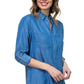 Tencel Raw Edge Pocket Shirt