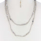 Beaded Fashion Long Necklace And Earring Set