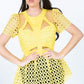 Bustier Bust Lace Peplum Top