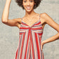 A Multi Stripes Camisole Top