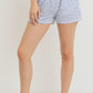 Leopard Printed Terry Short Pants