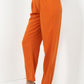 High Waist Paperbag Wide Pants