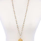 Designer Multi Bead Pendant Necklace
