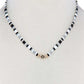 Evil Eye Charm Color Block Necklace