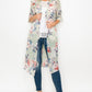 Ruffle Robe Cardigan