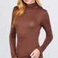 Turtle Neck Rayon Jersey Top