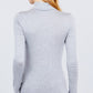 Turtle Neck Rayon Jersey Top