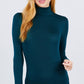 Turtle Neck Rayon Jersey Top