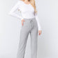 Solid Cotton Pajama Pants