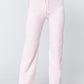 Solid Cotton Pajama Pants