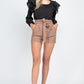 Balloon Sleeve Lace Ruffle Top