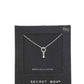 Secret Box Dainty Ring Charm Necklace