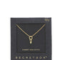 Secret Box Dainty Ring Charm Necklace
