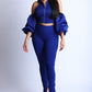 Puff Sleeve Hoodie Set