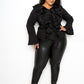 Voluminous Ruffle Shirt