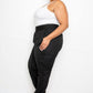 Utility Jogger Pants With Elastic Band