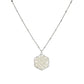 Fashion Pearl Wraps Hexagon Pendant Necklace
