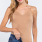V-neck 2 Ply Cami Bodysuit