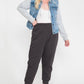 Waistband Solid Jogger Pants