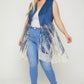 Sleeveless, Lace Cardigan