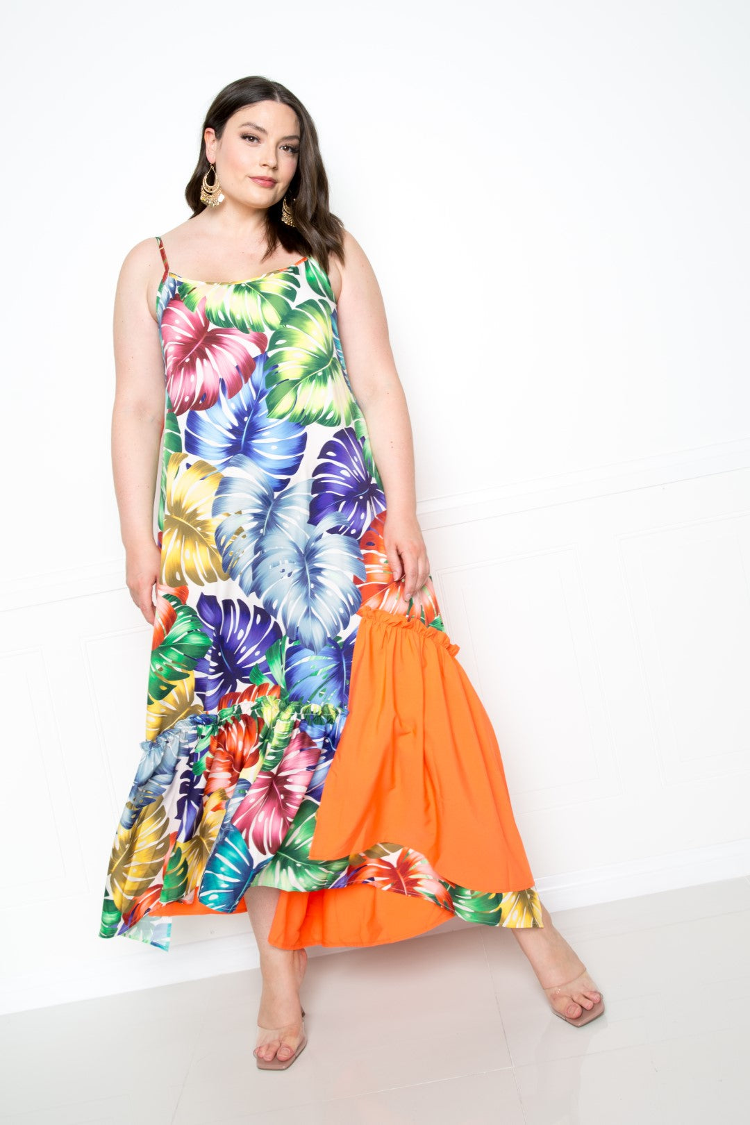 Splice Tropical Dress