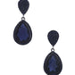 Teardrop Rhinestone Edge Elegant Earring