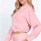 Adjustable Waist French Terry Top