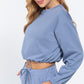 Adjustable Waist French Terry Top