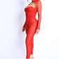 Mesh Crop Jumpsuit Set