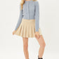 Buttoned Cable Knit Cardigan Long Sleeve Sweater