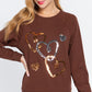 Sequins French Terry Pullover Top