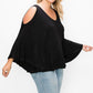 Solid Top Featuring Kimono Style Sleeves
