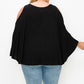 Solid Top Featuring Kimono Style Sleeves
