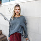 Long Sleeve Cut-out Sweater