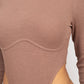 High Leg Underwire Bodysuit