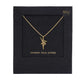 14 Karat Gold Dipped Ballerina Charm Necklace