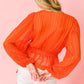 Surplice Neckline Woven Top