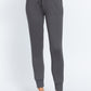 Waist Band Long Sweatpants With Pockets