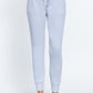 Waist Band Long Sweatpants With Pockets