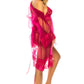 3pc Mesh Robe Set