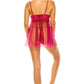 3pc Mesh Robe Set