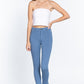 5-pockets Shape Skinny Ponte Mid-rise Pants