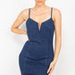 Studded Stone Cami Denim Dress