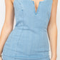 Studded Stone Cami Denim Dress