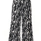 Woven Print Fashion Pants