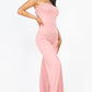 Solid Strapless Jumpsuit