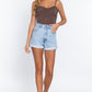Twisted Cami Bodysuit W/bra Cup
