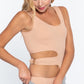 Suave Cut-out Seamless Bodysuit
