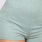 Scoop Buttoned Full Cami Top & Mini Shorts Set